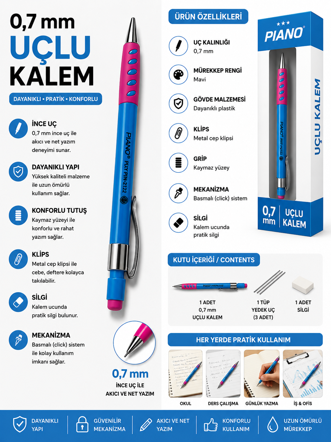 UFEN Versatil Uçlu Kalem görsel 1
